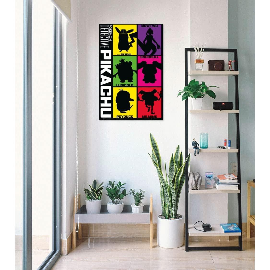 Póster de película Pokémon Detective Pikachu 61x91 cm