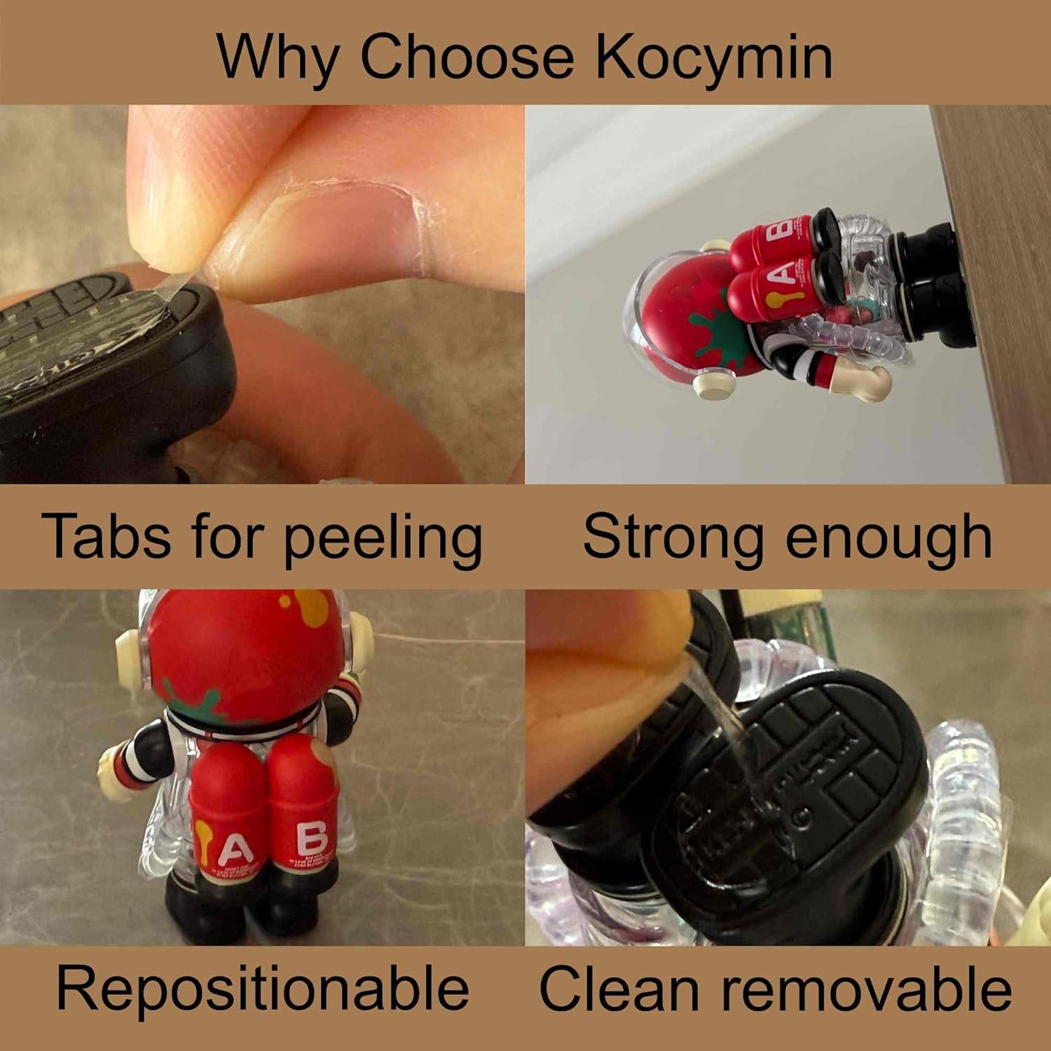 Masilla Adhesiva Doble Cara Kocymin 100 Puntos 0.79cm x 1.29cm