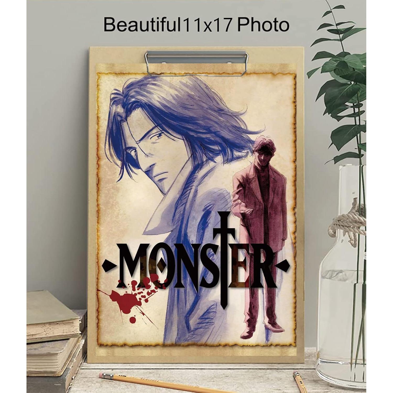 Póster de Arte de Monstruos de Anime Christ-EZ 43x28 cm Mate