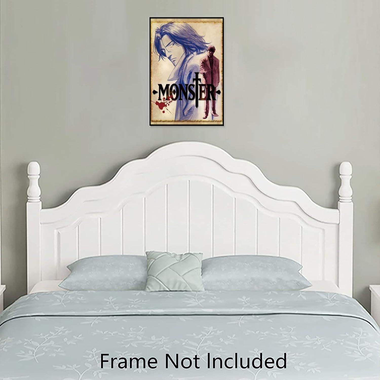 Póster de Arte de Monstruos de Anime Christ-EZ 43x28 cm Mate