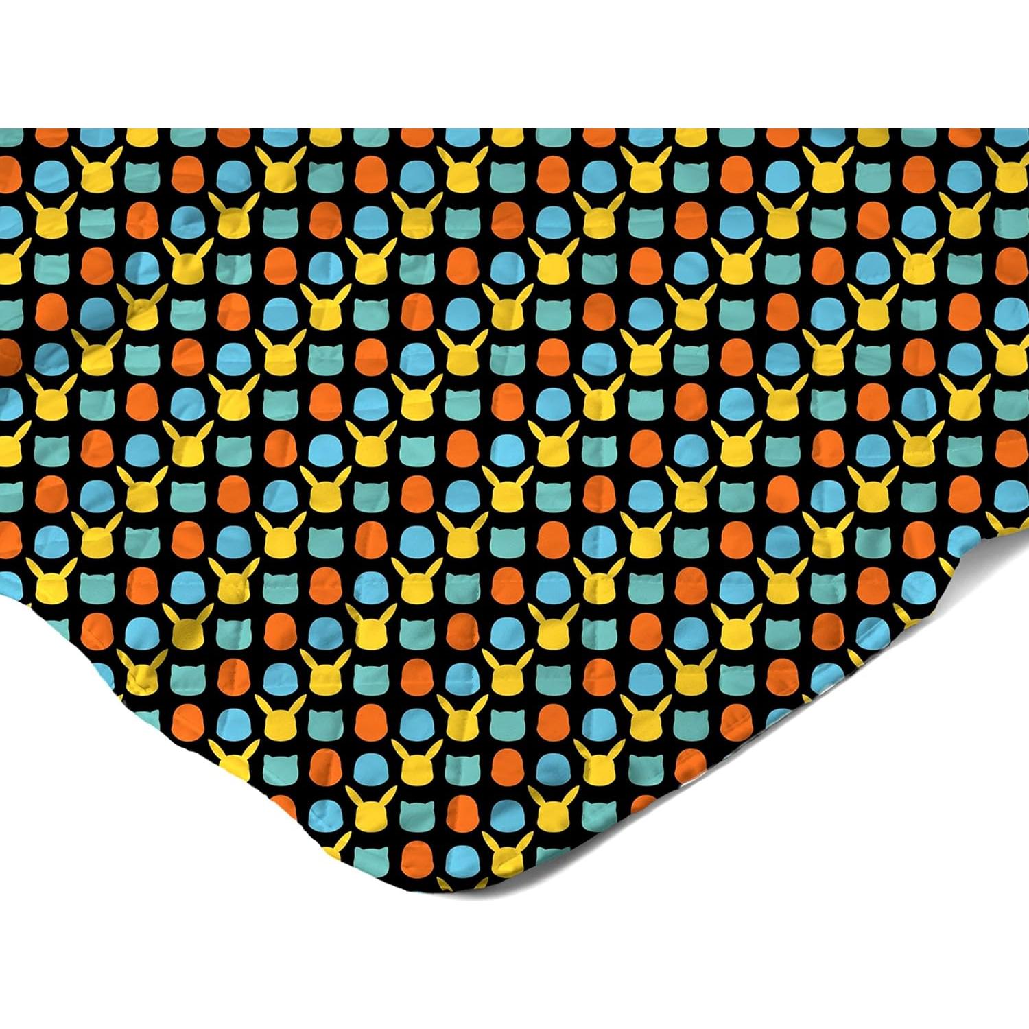 Manta Acolchada Reversible Pokémon 90x90 cm - Northwest