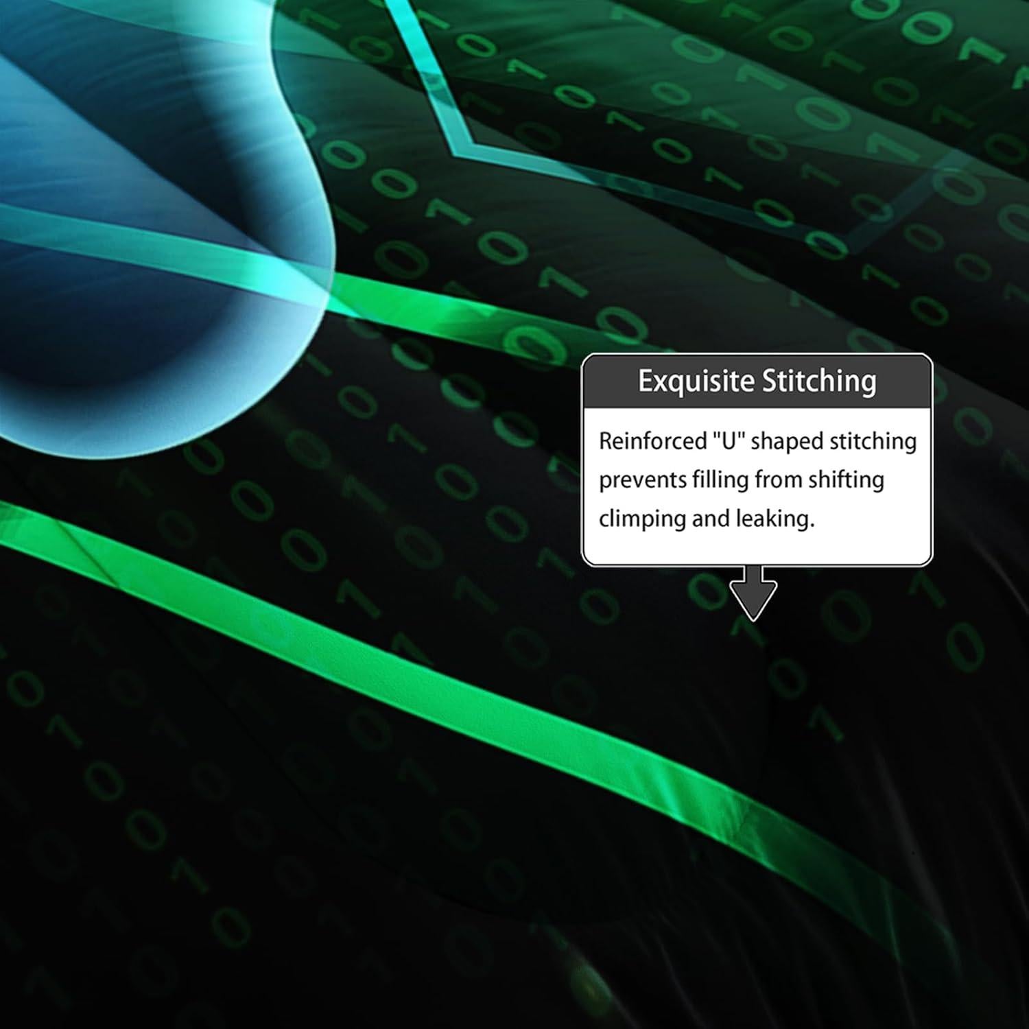 Conjunto de Edredón Axolotl Gamepad Individual 3 Piezas