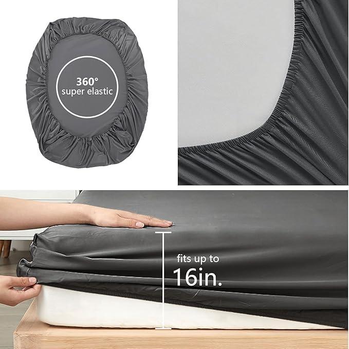 Juego de Cama Gamer Twin 5 Piezas ROWADALO Microfibra