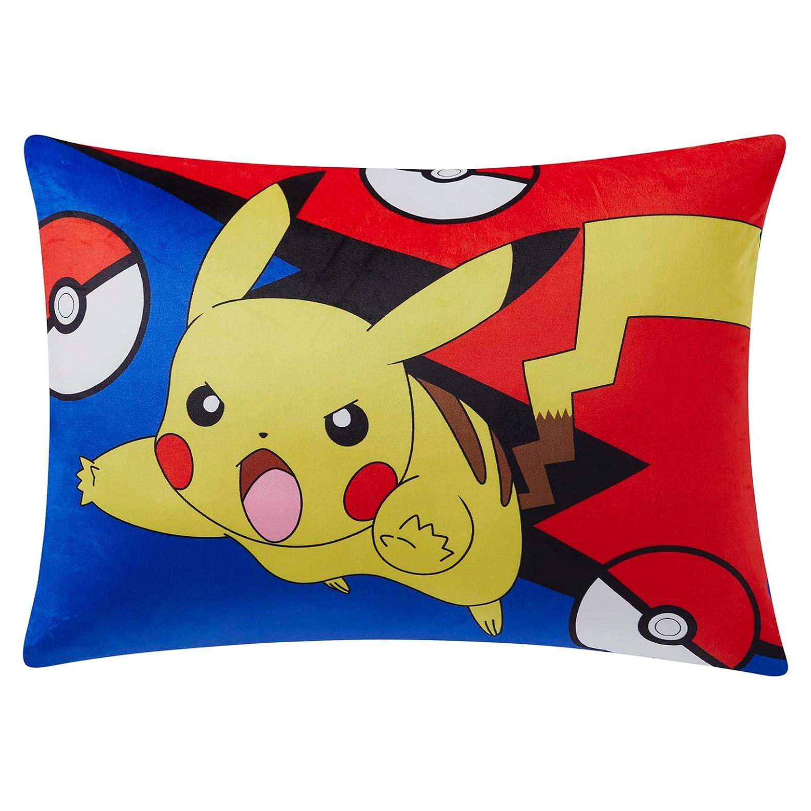 Almohada Reversible para Niños Northwest Pikachu 50x76 cm