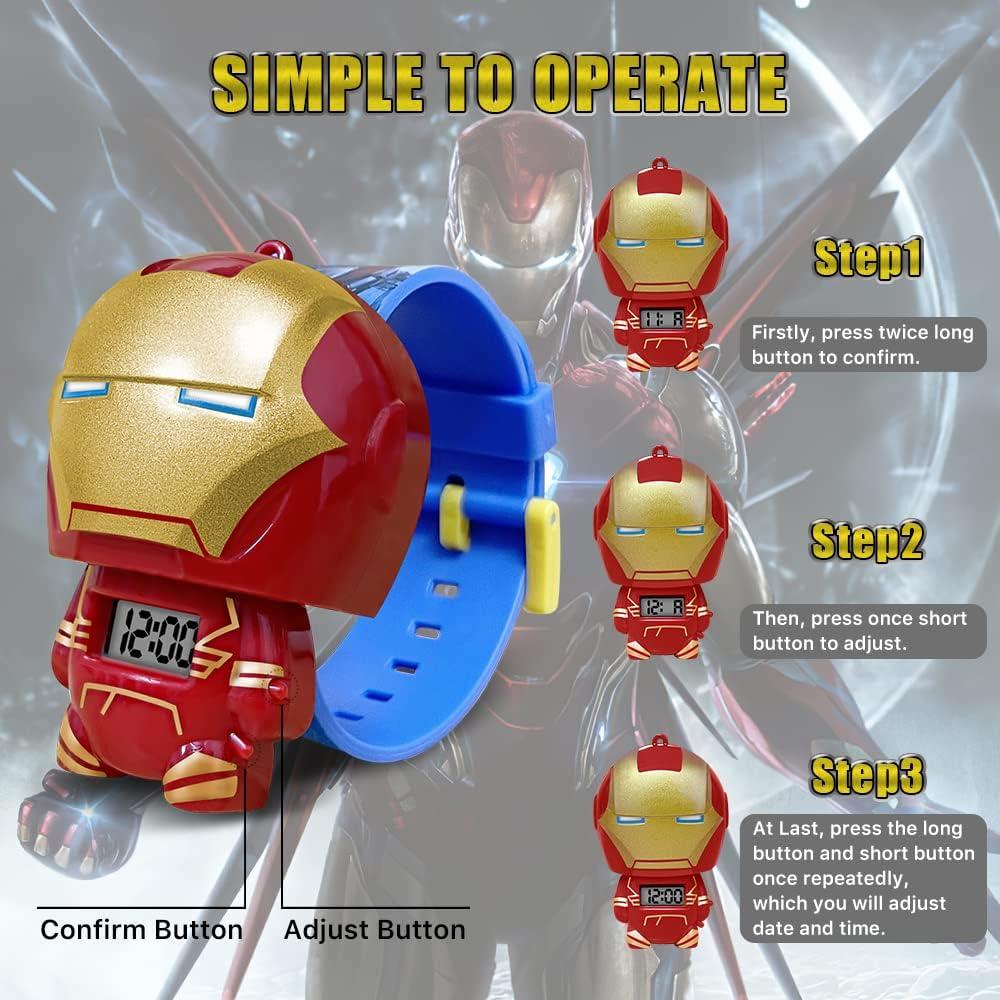 Reloj Digital Superhéroe para Niños Joyday JD-Spider