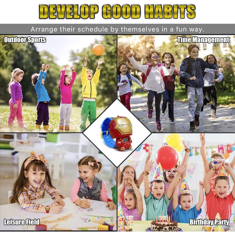 Reloj Digital Superhéroe para Niños Joyday JD-Spider