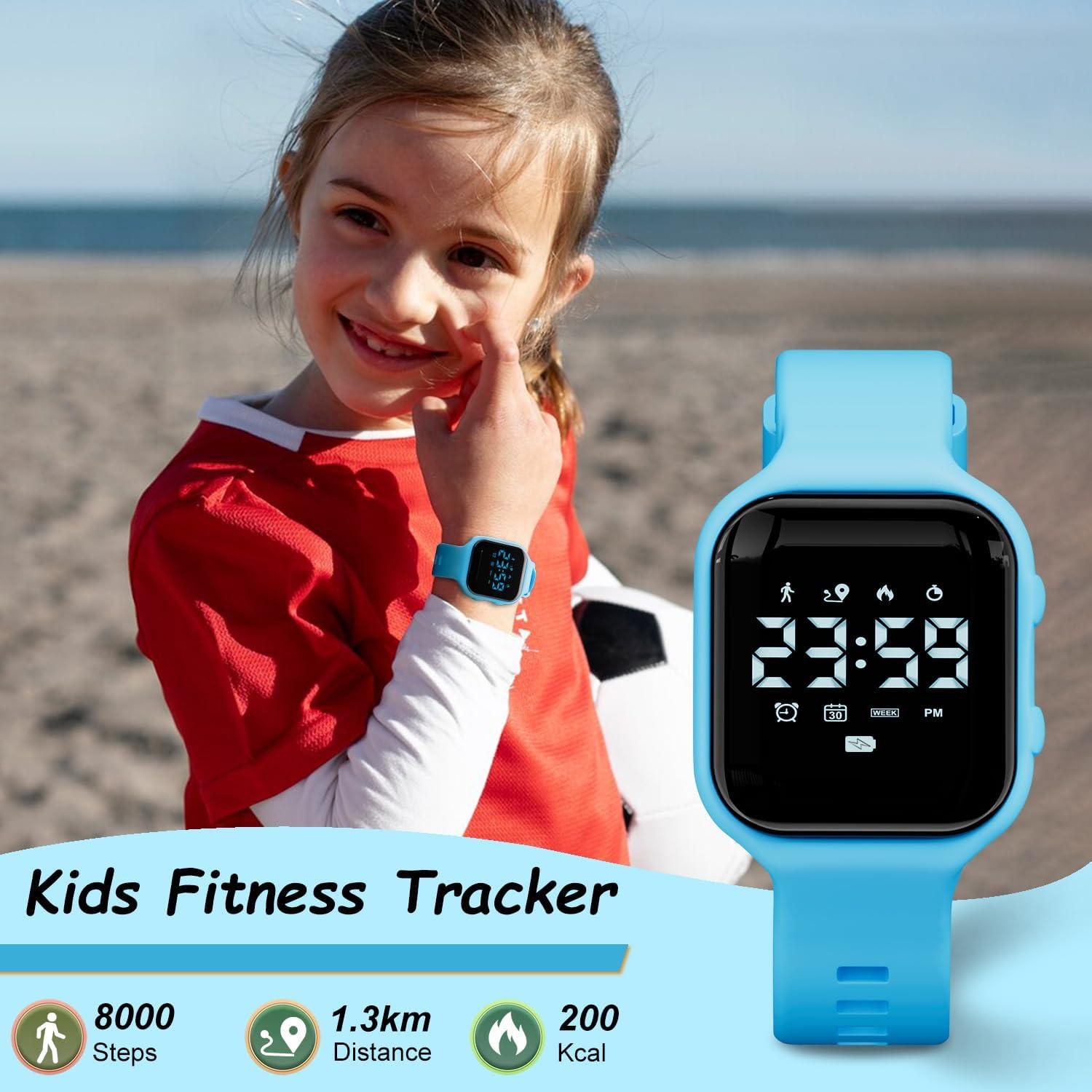 Reloj Deportivo Digital Golden Hour para Niños 4-12 Años