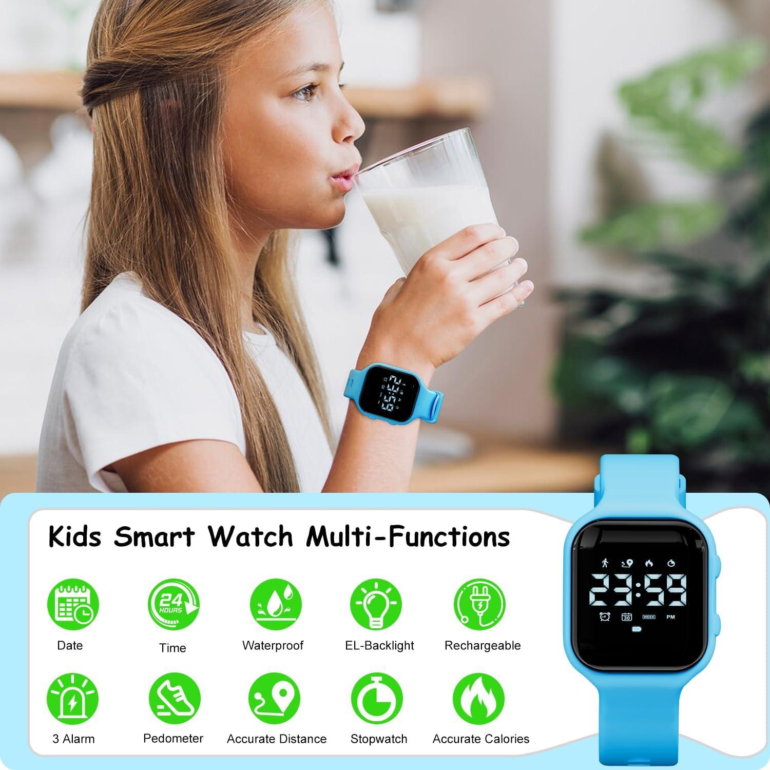 Reloj Deportivo Digital Golden Hour para Niños 4-12 Años