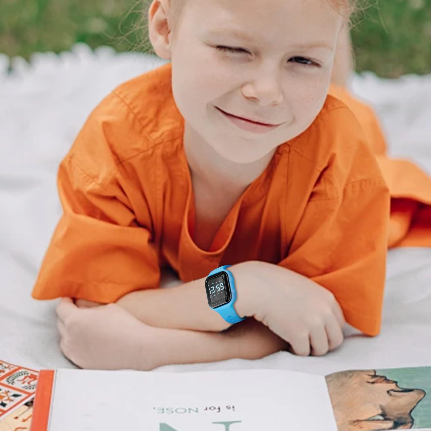 Reloj Deportivo Digital Golden Hour para Niños 4-12 Años