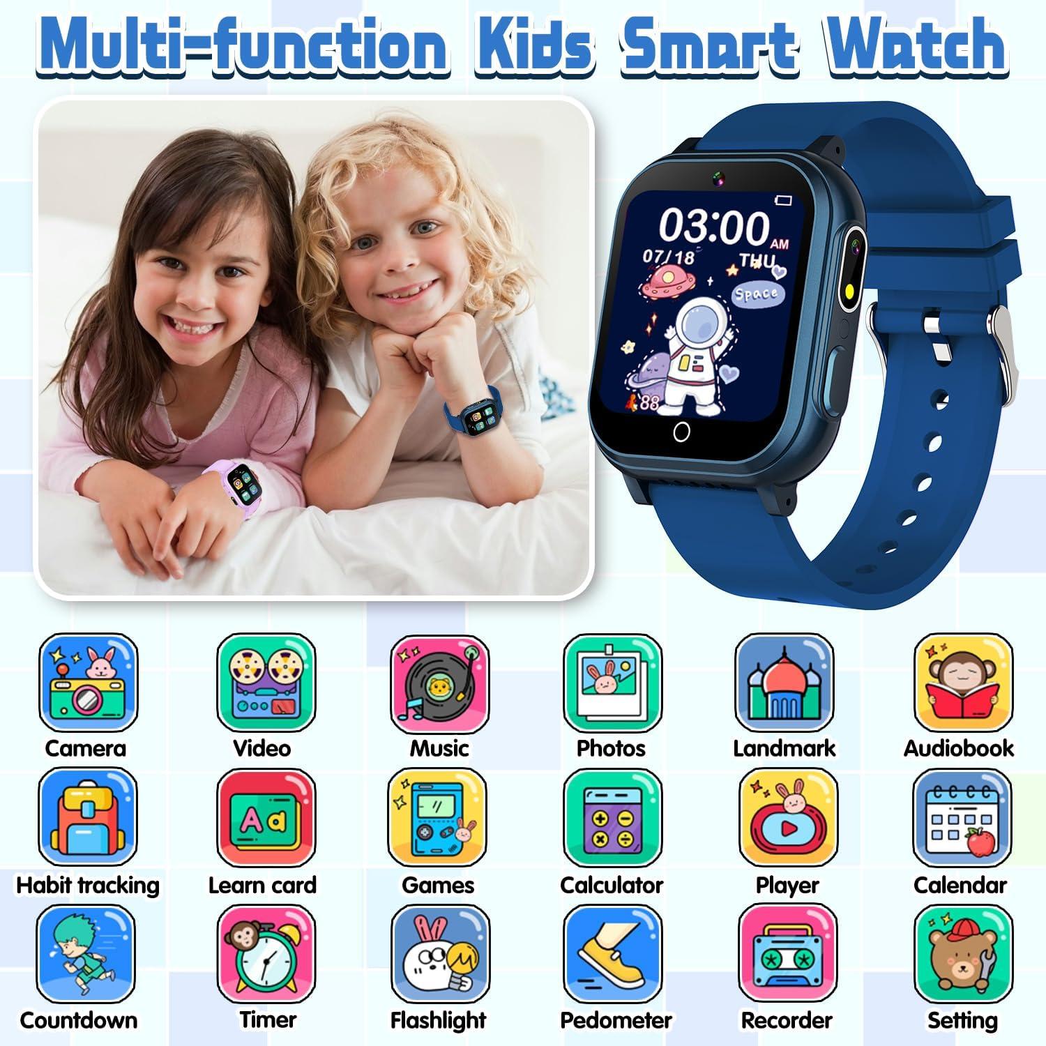 Reloj Inteligente Melontti D16 para Niños 3-12 Años IP67