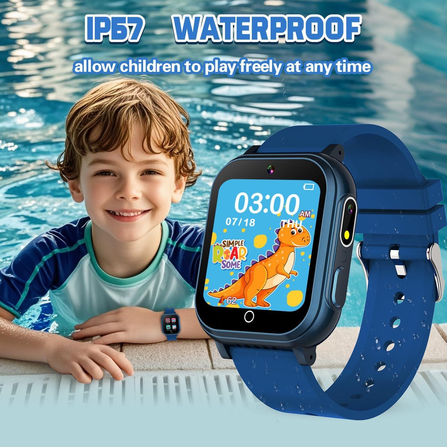Reloj Inteligente Melontti D16 para Niños 3-12 Años IP67
