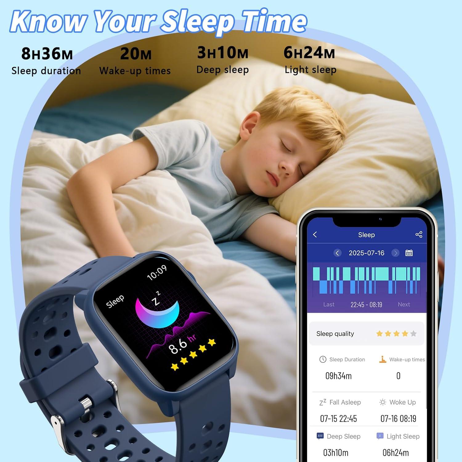 Reloj Inteligente ModaWin para Niños 1.83" Fitness y Juegos