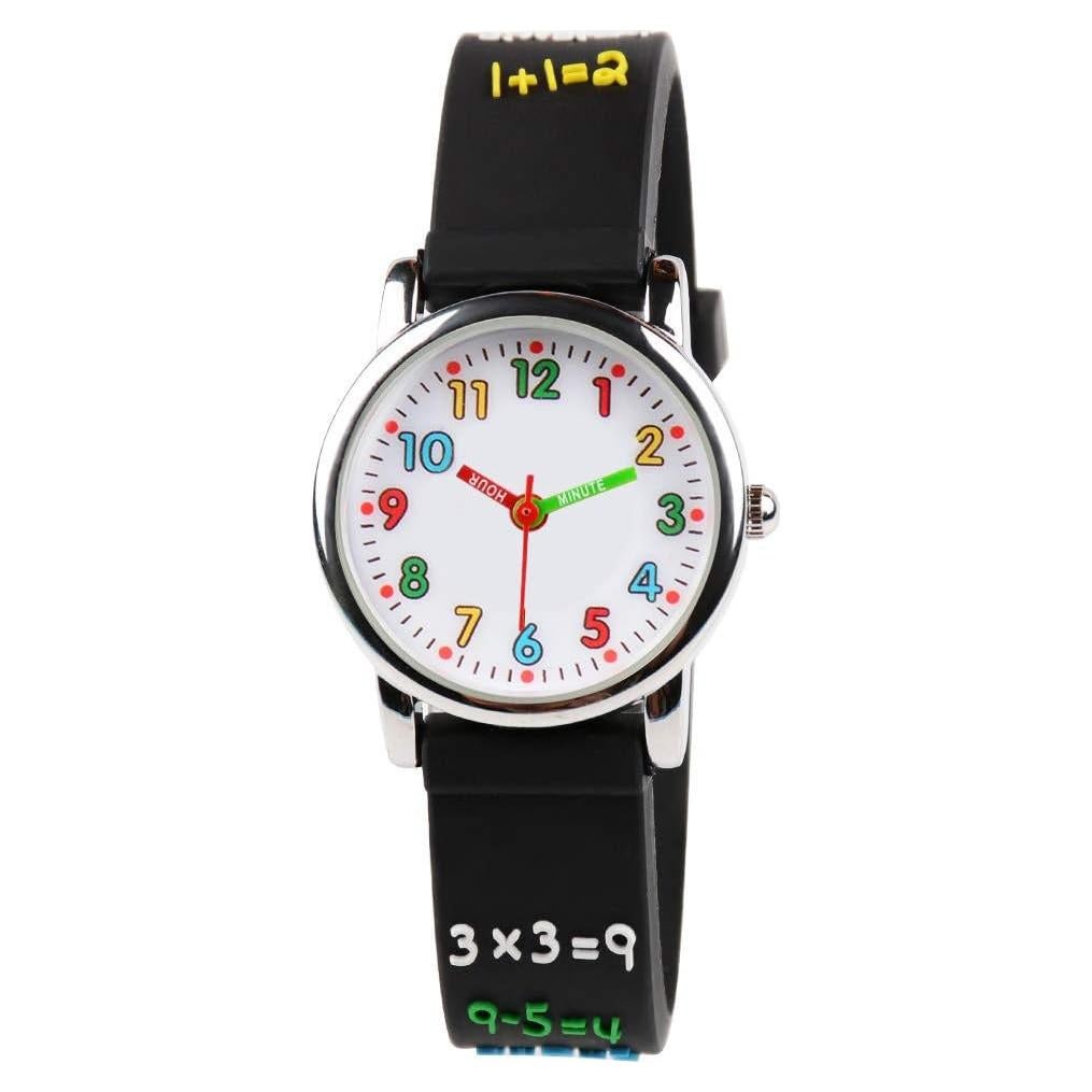Reloj Infantil Venhoo 3D Cartoon Silicona Impermeable 3-10 Años