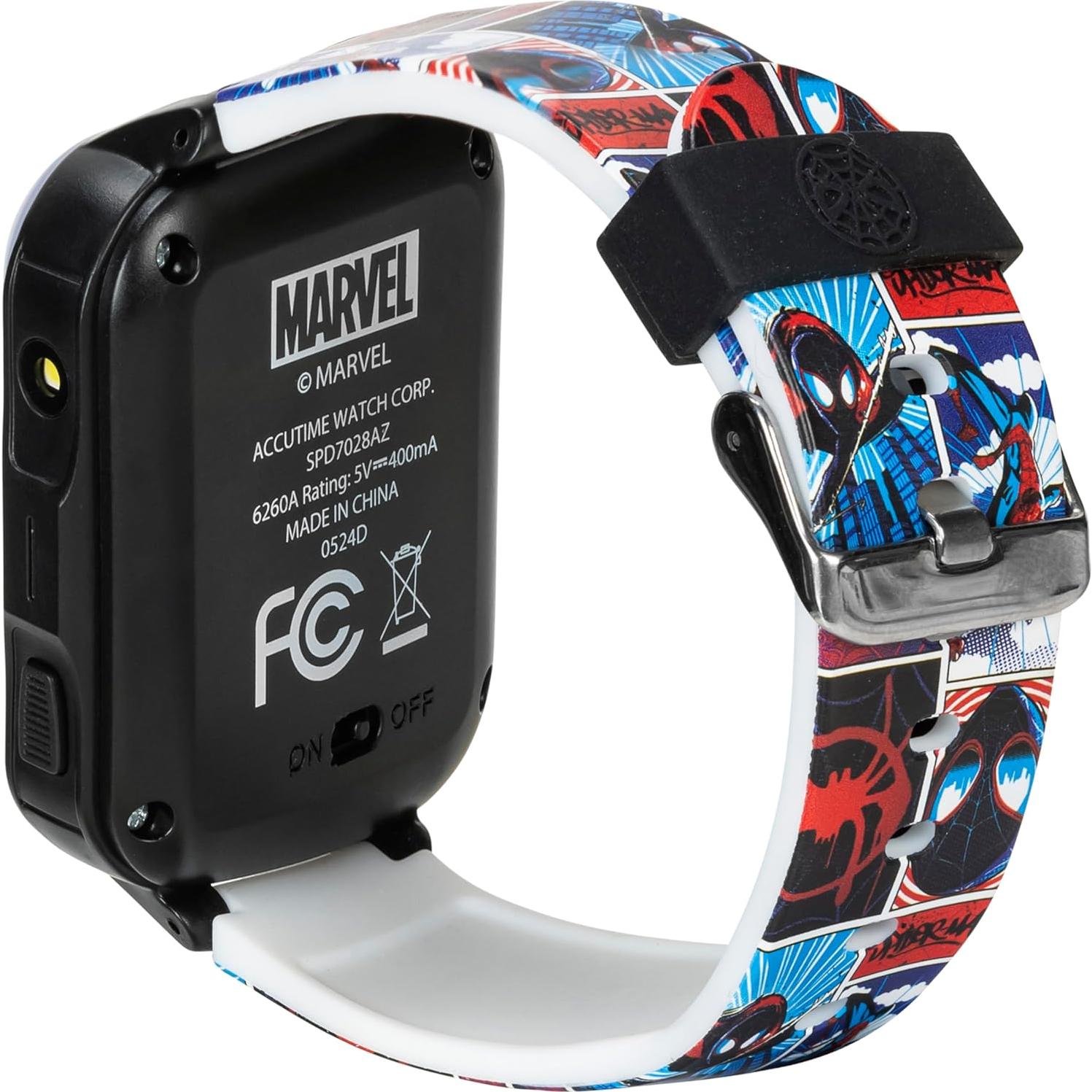 Reloj Inteligente Niños Marvel Spider-Man Accutime Táctil