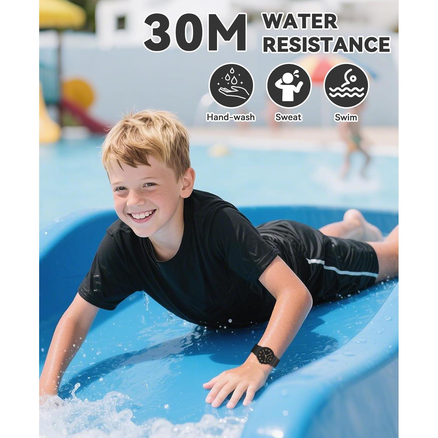 Reloj Deportivo Analógico Camuflaje SOCICO para Niños 5-15 Años