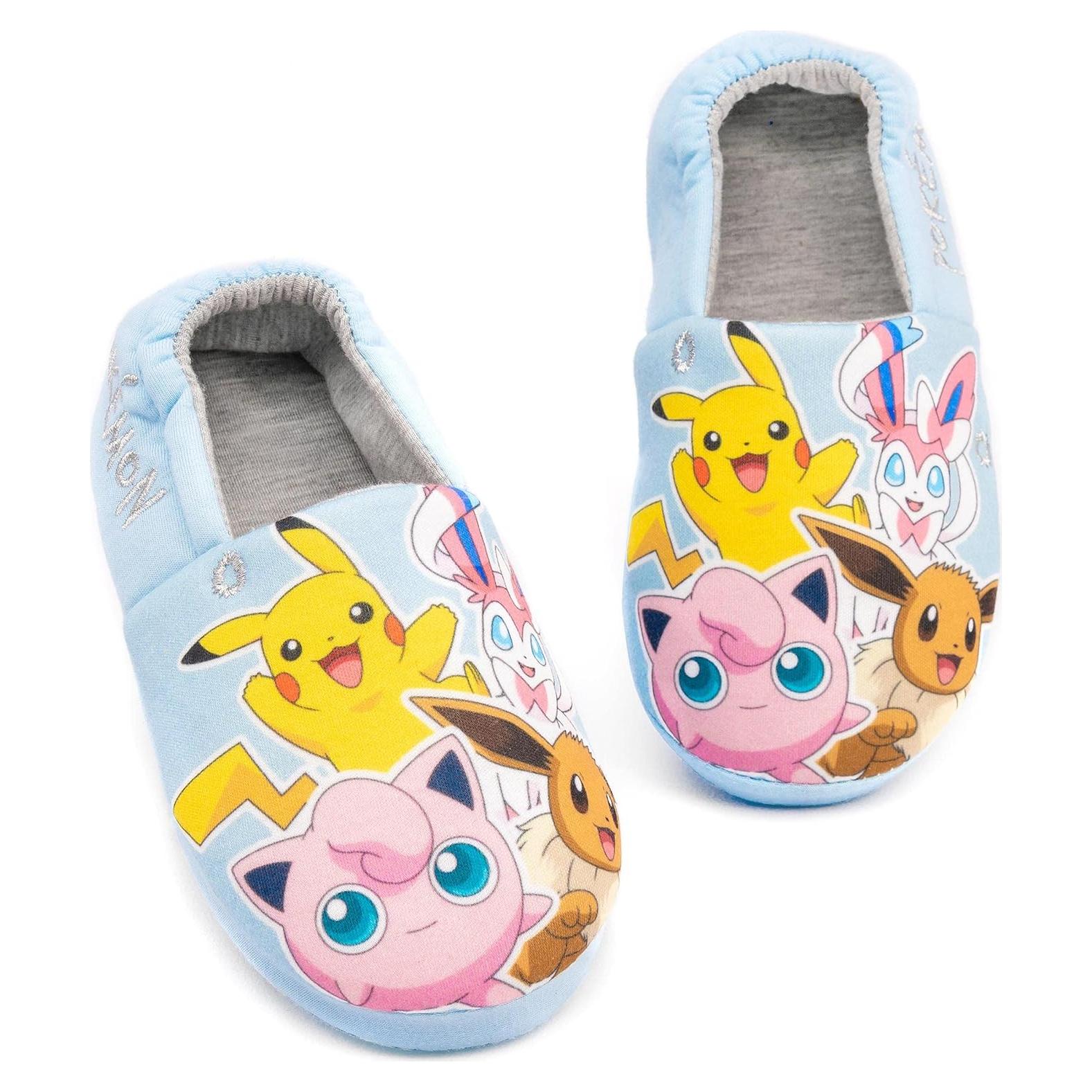 Zapatillas Pokémon Niños Azul Pikachu Eevee Sylveon 12