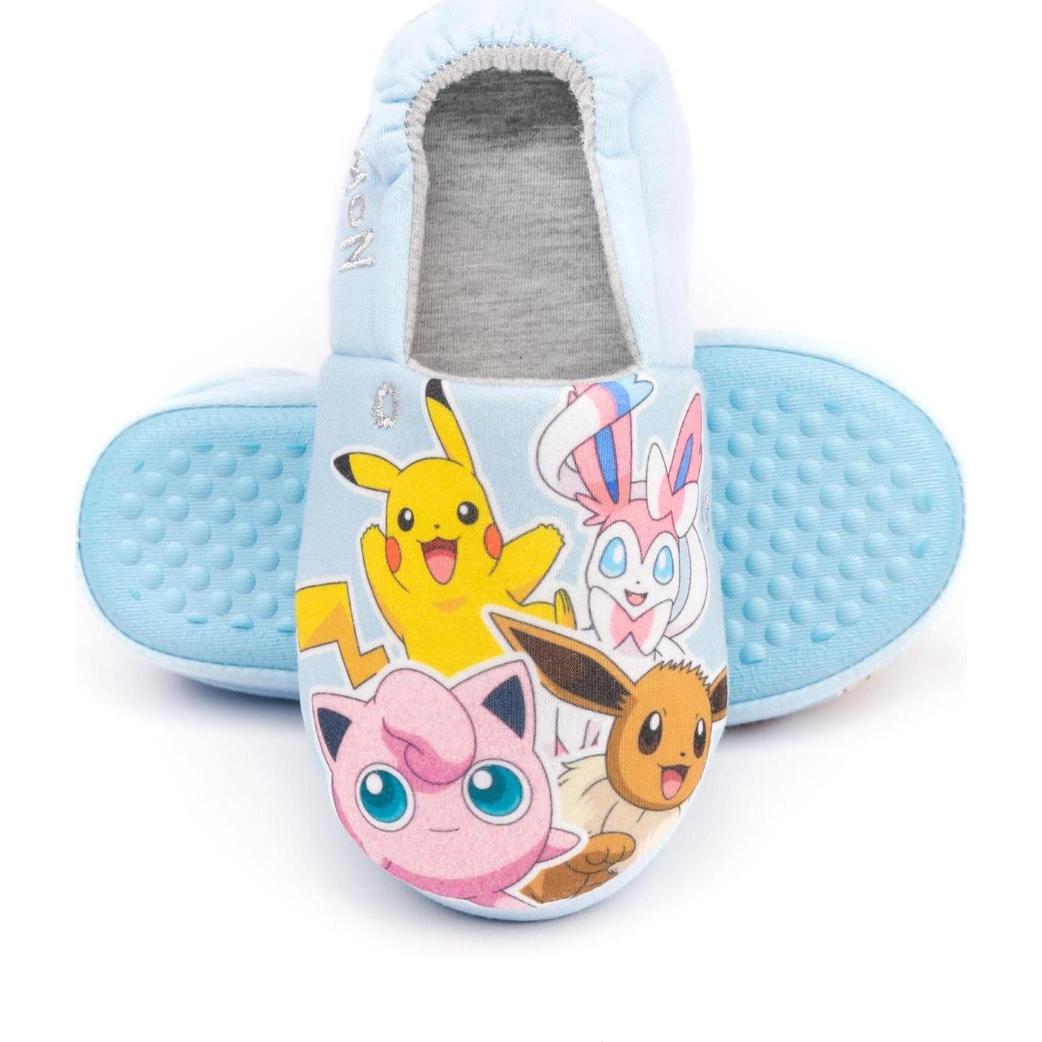Zapatillas Pokémon Niños Azul Pikachu Eevee Sylveon 12