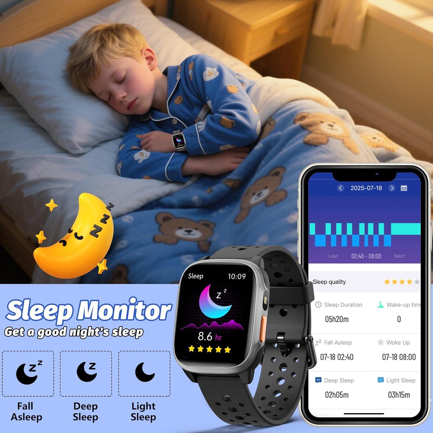 Reloj Inteligente para Niños Meoonley 1.5" IP68 140 Modos