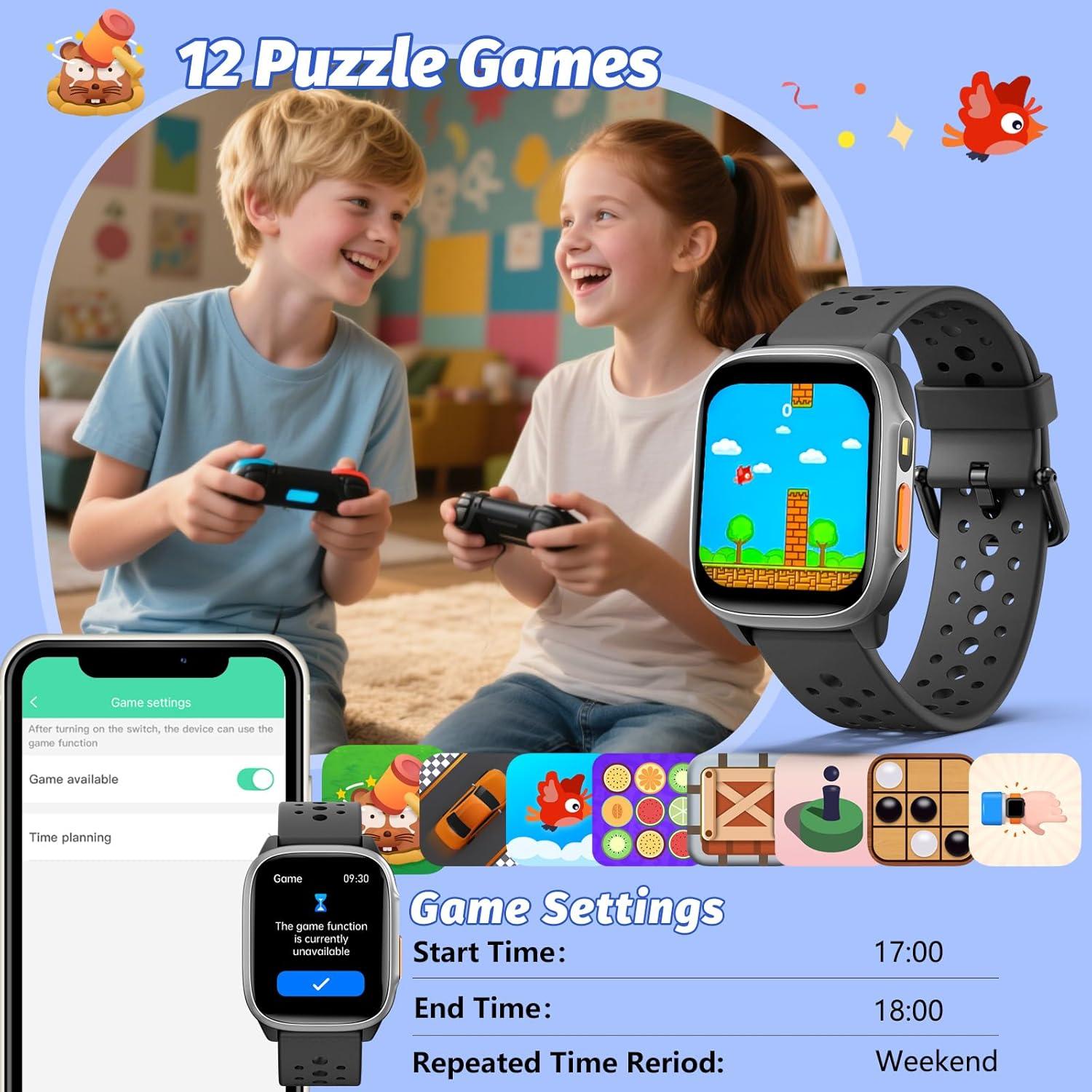Reloj Inteligente para Niños Meoonley 1.5" IP68 140 Modos
