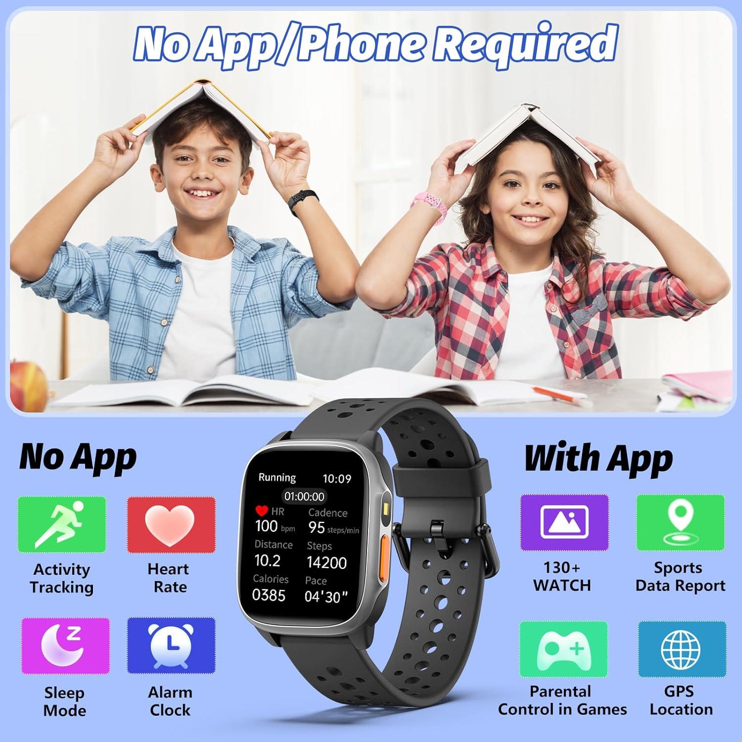 Reloj Inteligente para Niños Meoonley 1.5" IP68 140 Modos