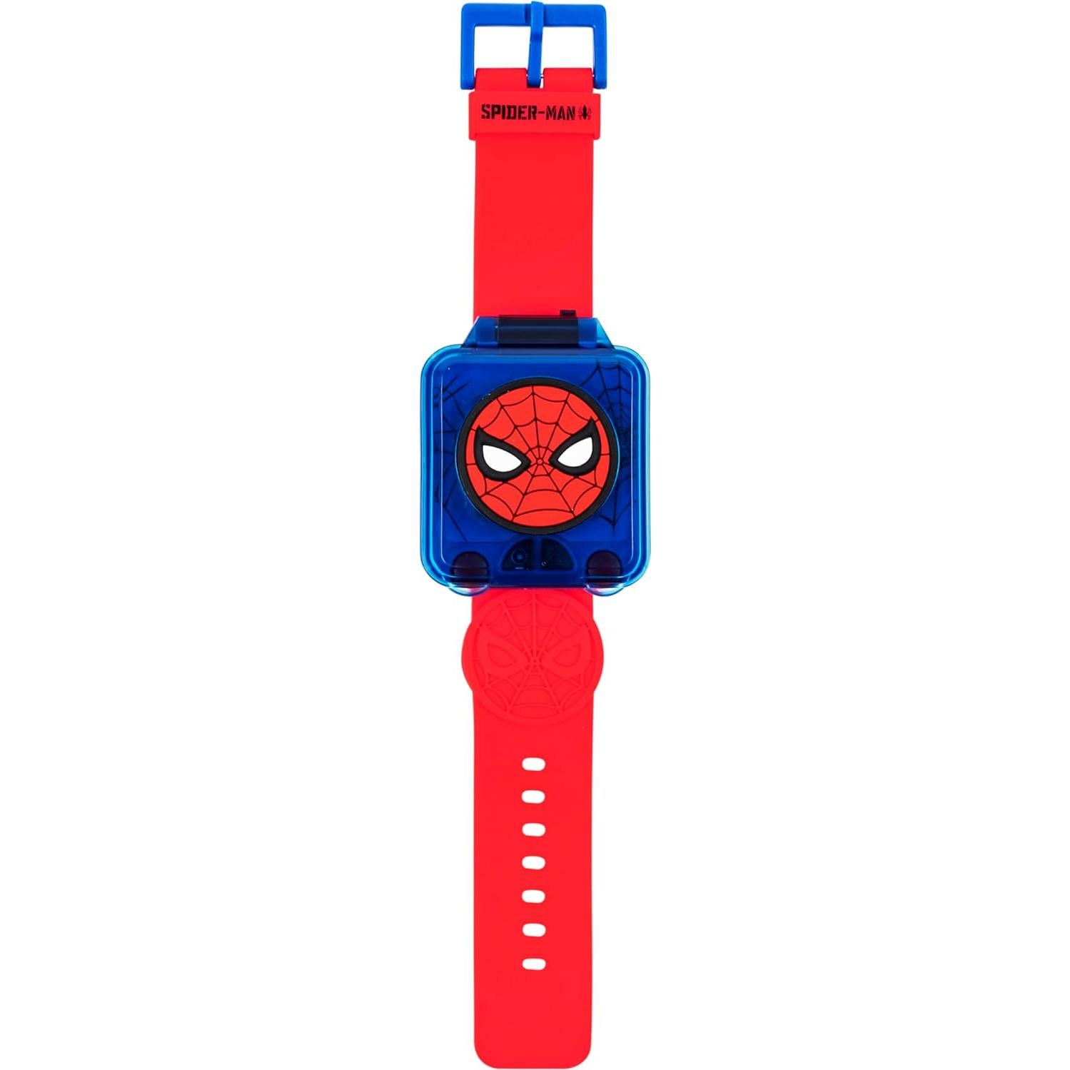 Reloj Digital Educativo Accutime Spider-Man Azul para Niños