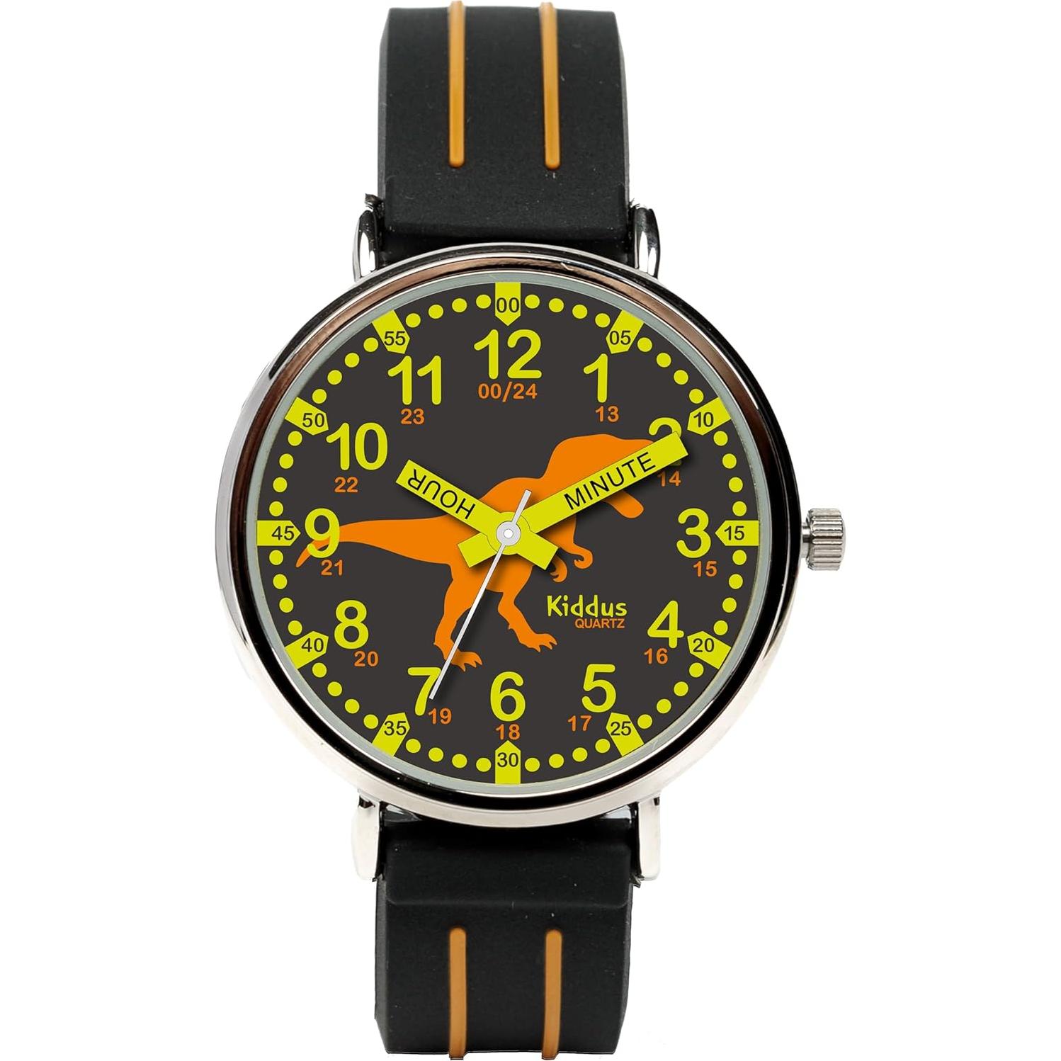 Reloj Educativo Kiddus para Niños 5-12 Años - Aprender a Leer la Hora