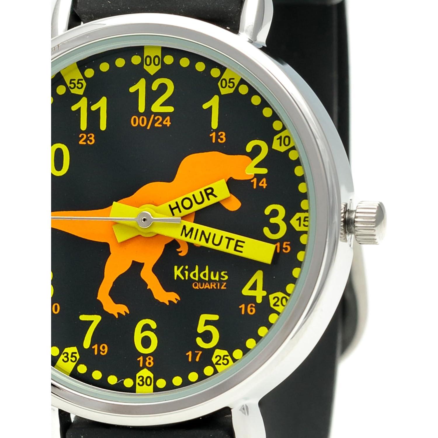 Reloj Educativo Kiddus para Niños 5-12 Años - Aprender a Leer la Hora