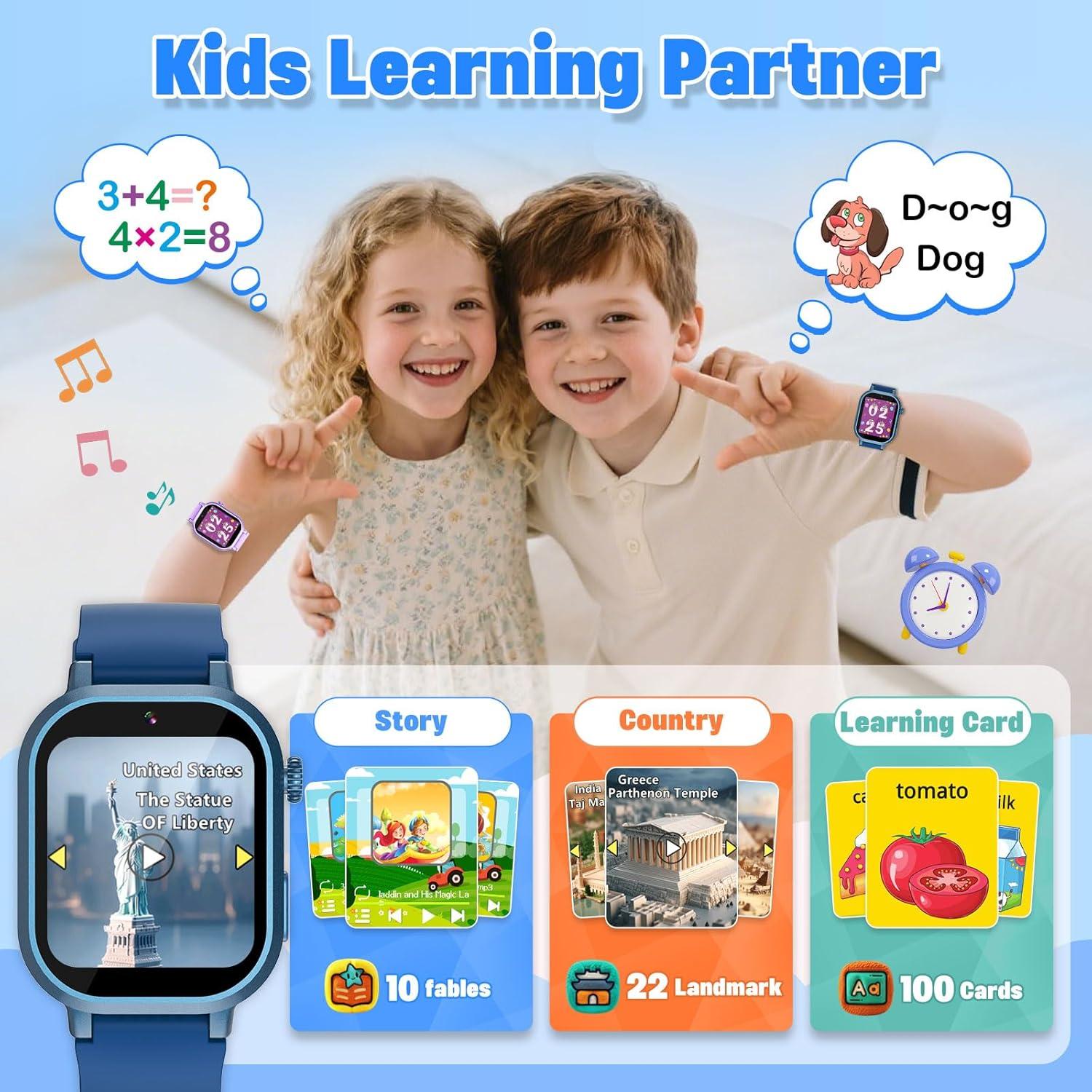 Reloj Inteligente para Niños Wizodet D18 Azul Pantalla Táctil