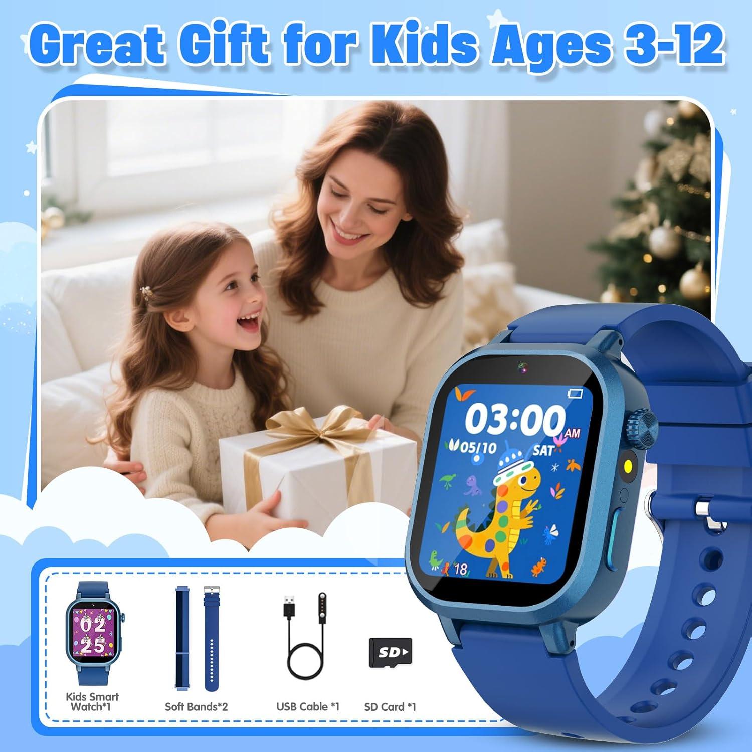 Reloj Inteligente para Niños Wizodet D18 Azul Pantalla Táctil