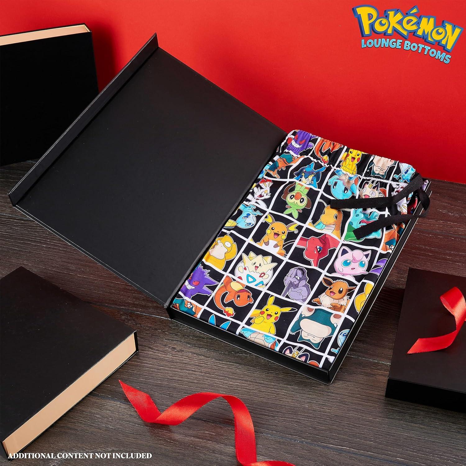 Pantalones de Pijama Pokemon para Hombres S-3XL - Ropa de Lounge