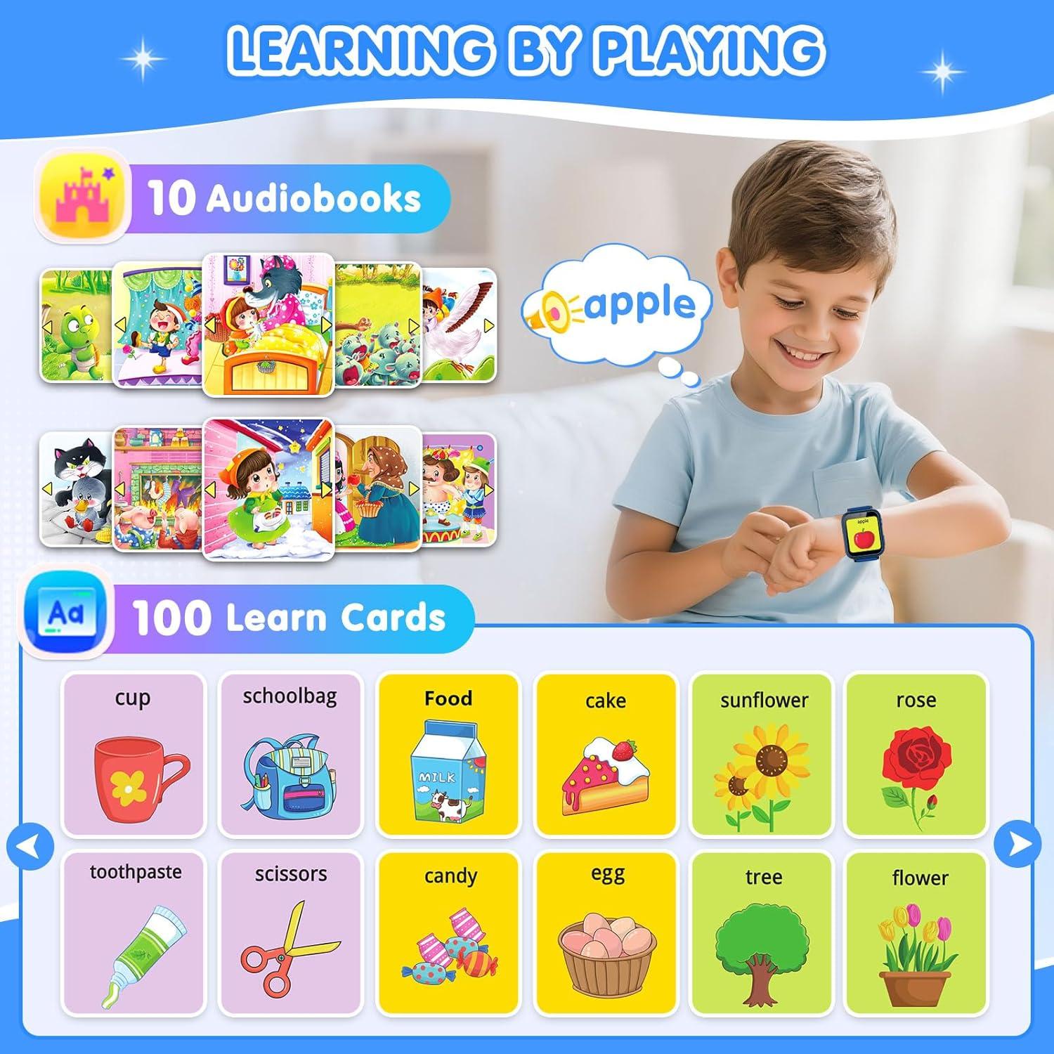 Reloj Inteligente para Niños MOFGDNI S16G Pantalla Táctil 39 Juegos