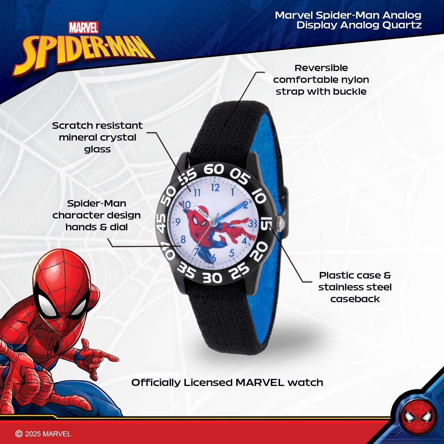 Reloj Marvel Spider-Man para Niños 32mm - Correa 3D