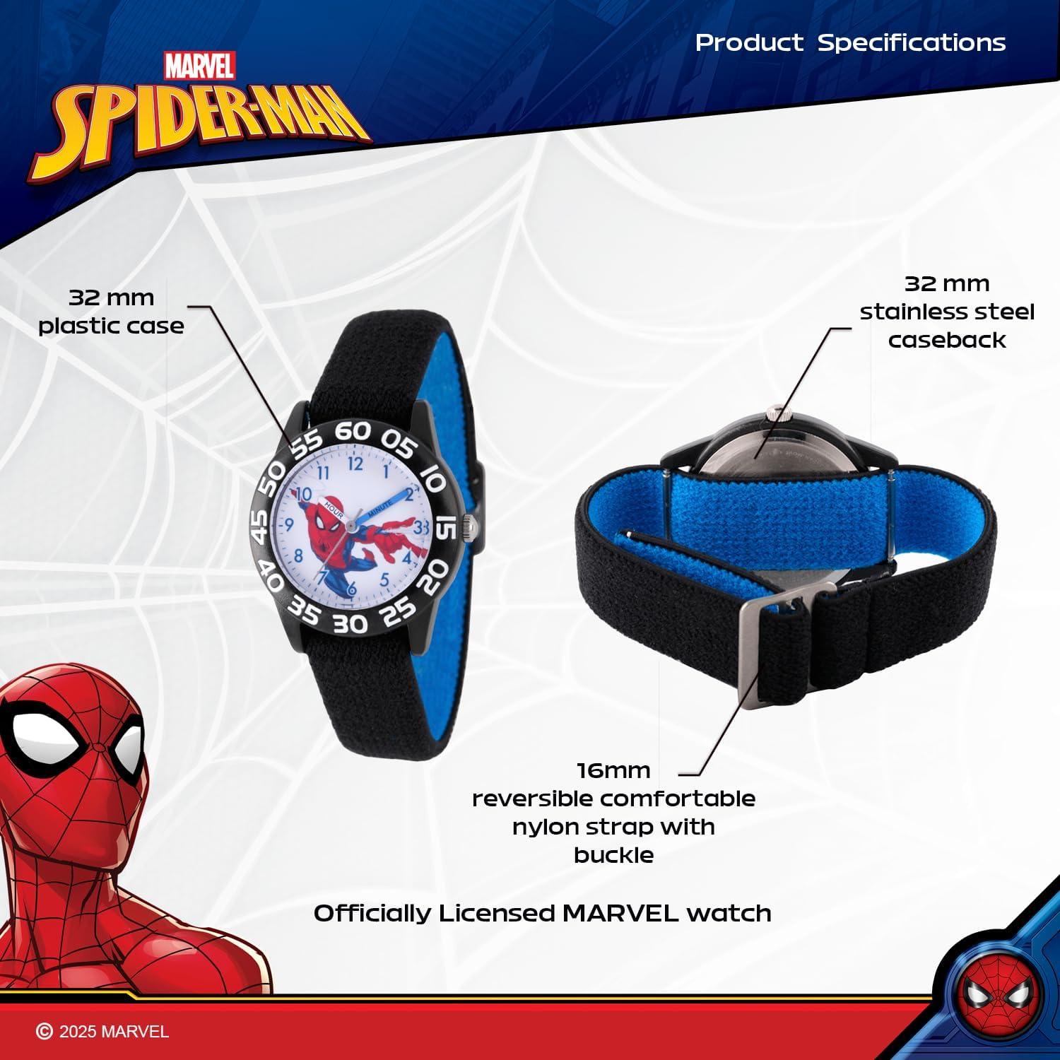 Reloj Marvel Spider-Man para Niños 32mm - Correa 3D