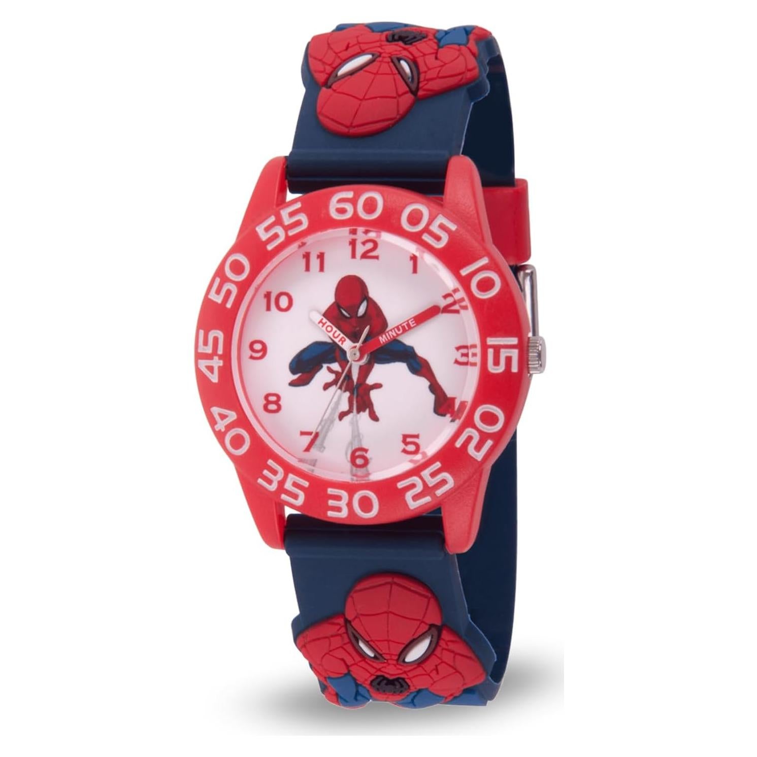 Reloj Marvel Spiderman para Niños 32mm - Aprender a Decir la Hora