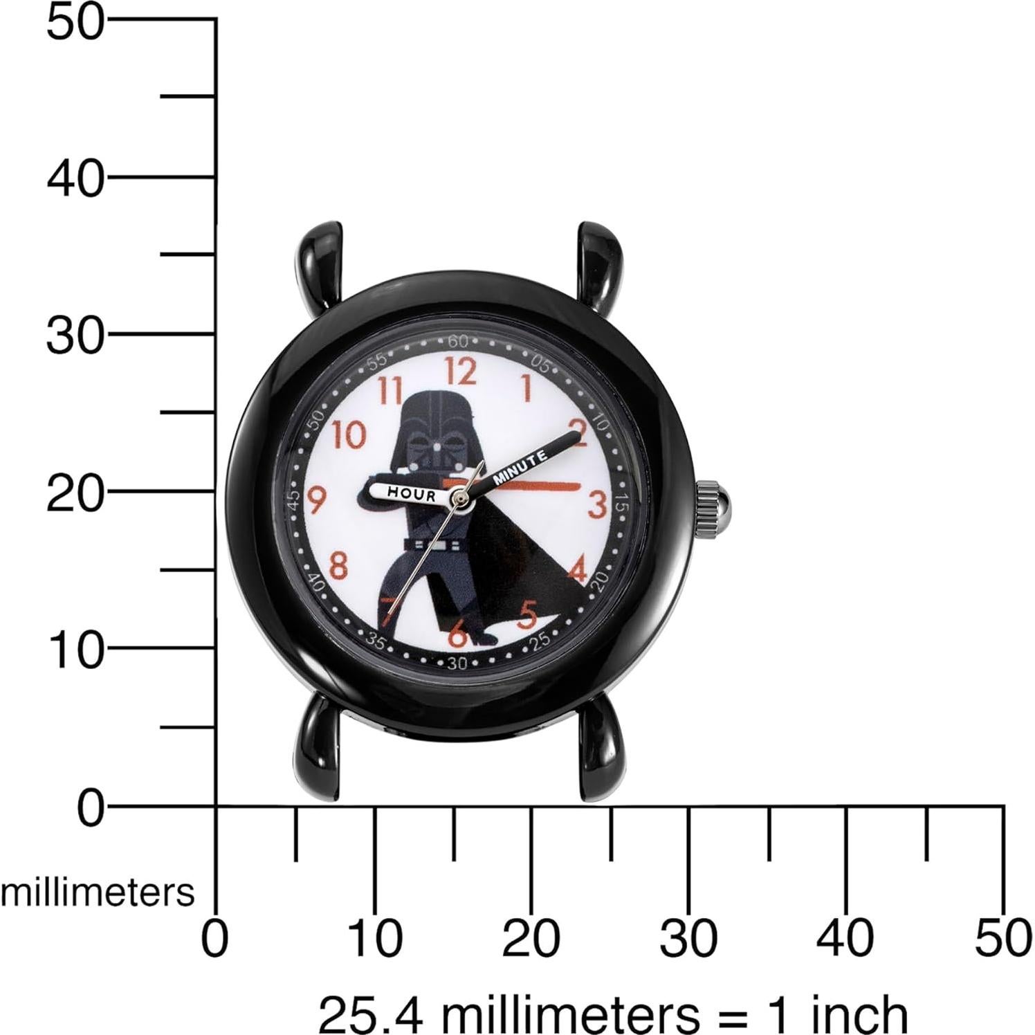 Reloj Analógico para Niños Star Wars Darth Vader 32mm