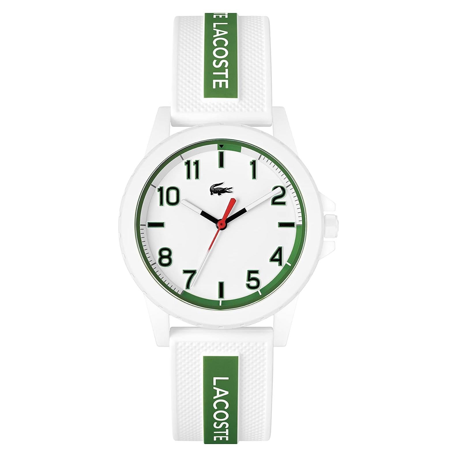 Reloj de Cuarzo Unisex Lacoste Rider Rojo con Correa de Silicona