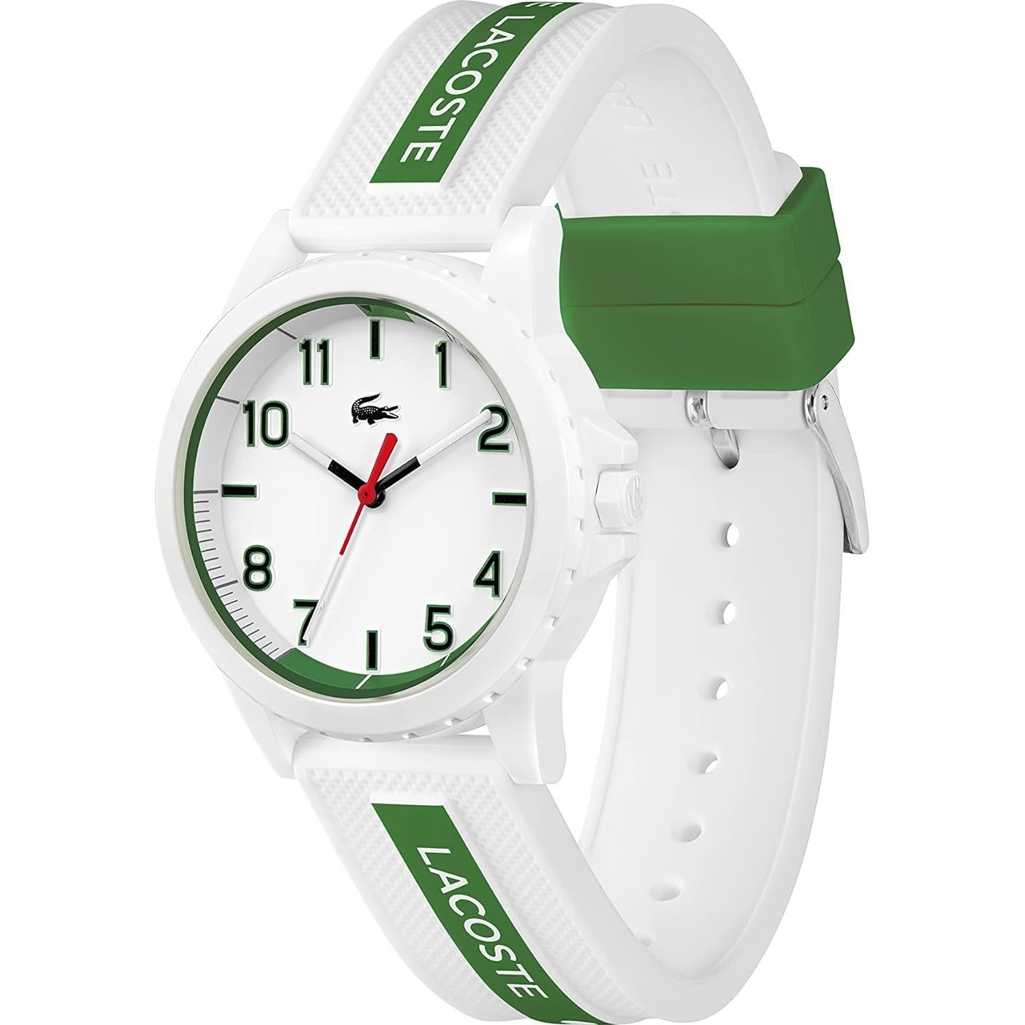 Reloj de Cuarzo Unisex Lacoste Rider Rojo con Correa de Silicona