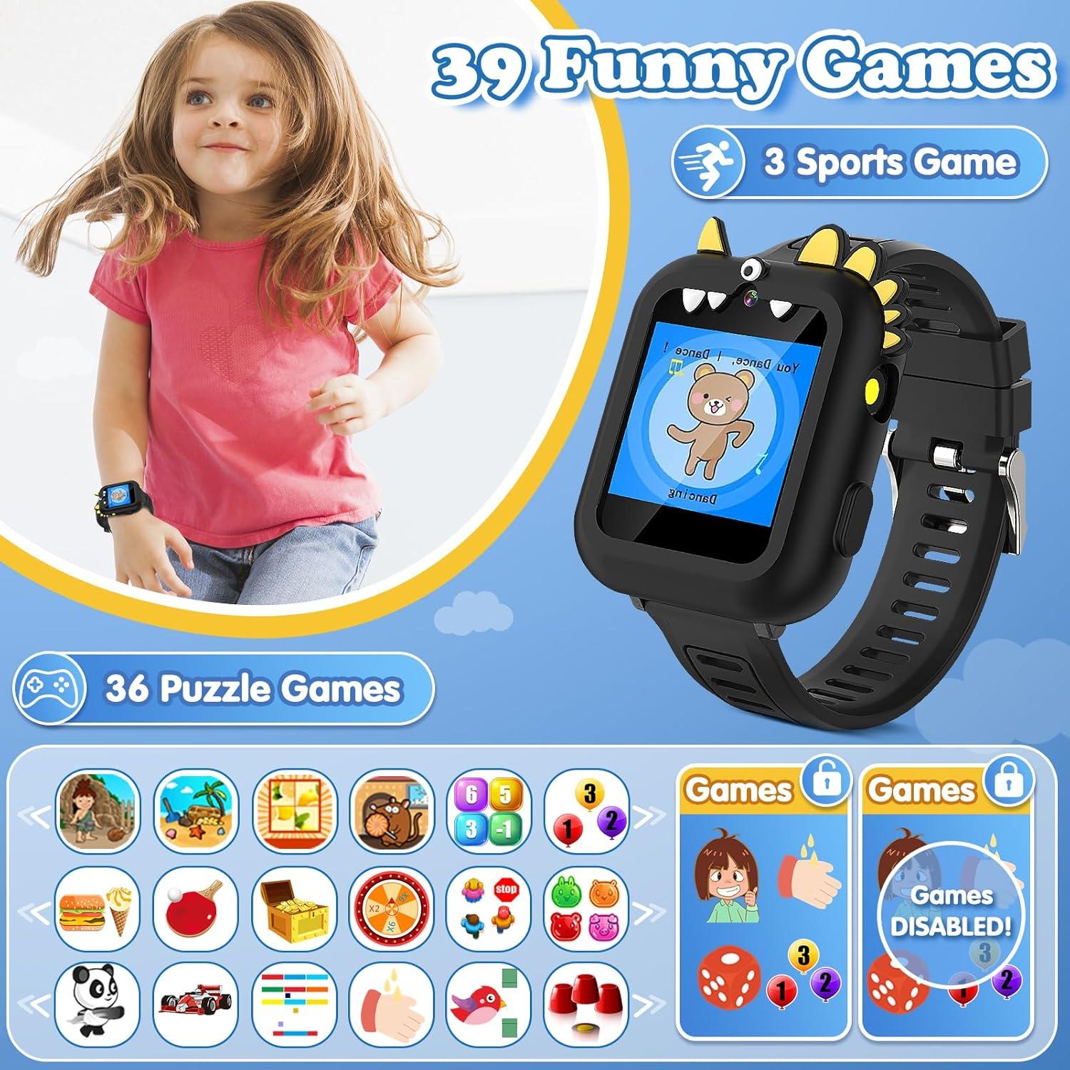 Reloj Inteligente para Niños Sedzofan S16G 39 Juegos HD