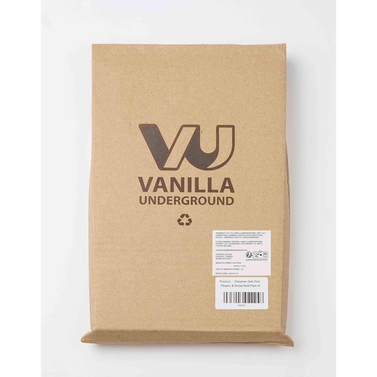 Conjunto de Pijamas Niñas Pokémon Pikachu Eevee Rosa Verde 4-5T