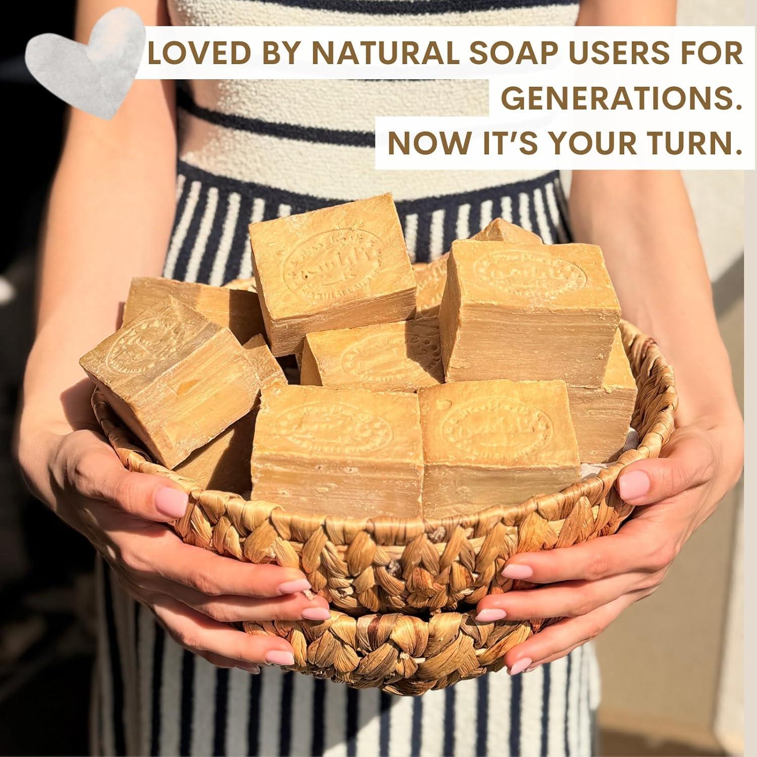 Jabón de Aleppo Jatisse 198 g Natural Vegano Hidratante