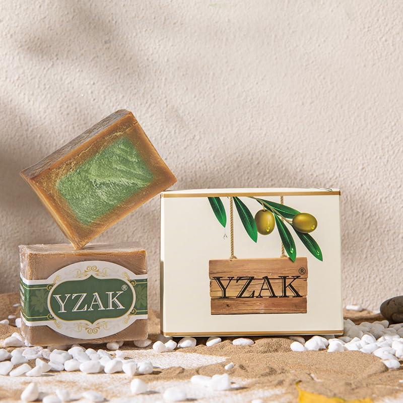 Jabón Artesanal de Aleppo Yzak 180g - Aceite de Oliva y Laurel