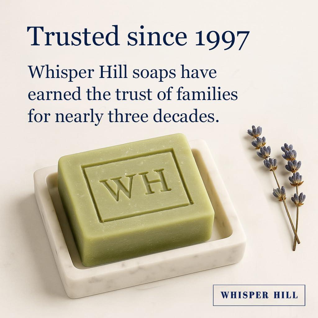 Jabón de Aceite de Oliva Lavanda Whisper Hill 107 g Hecho a Mano