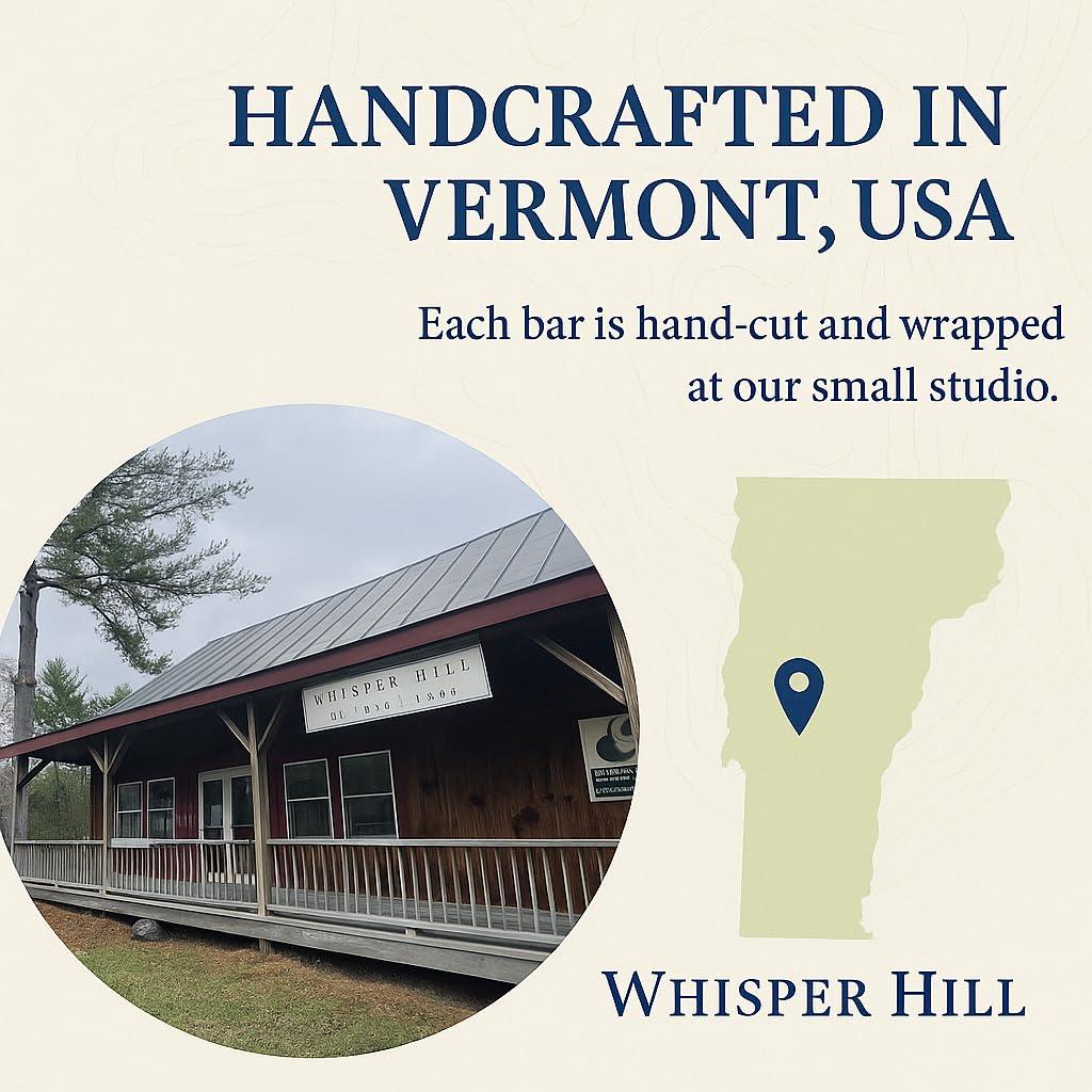 Jabón de Aceite de Oliva Lavanda Whisper Hill 107 g Hecho a Mano