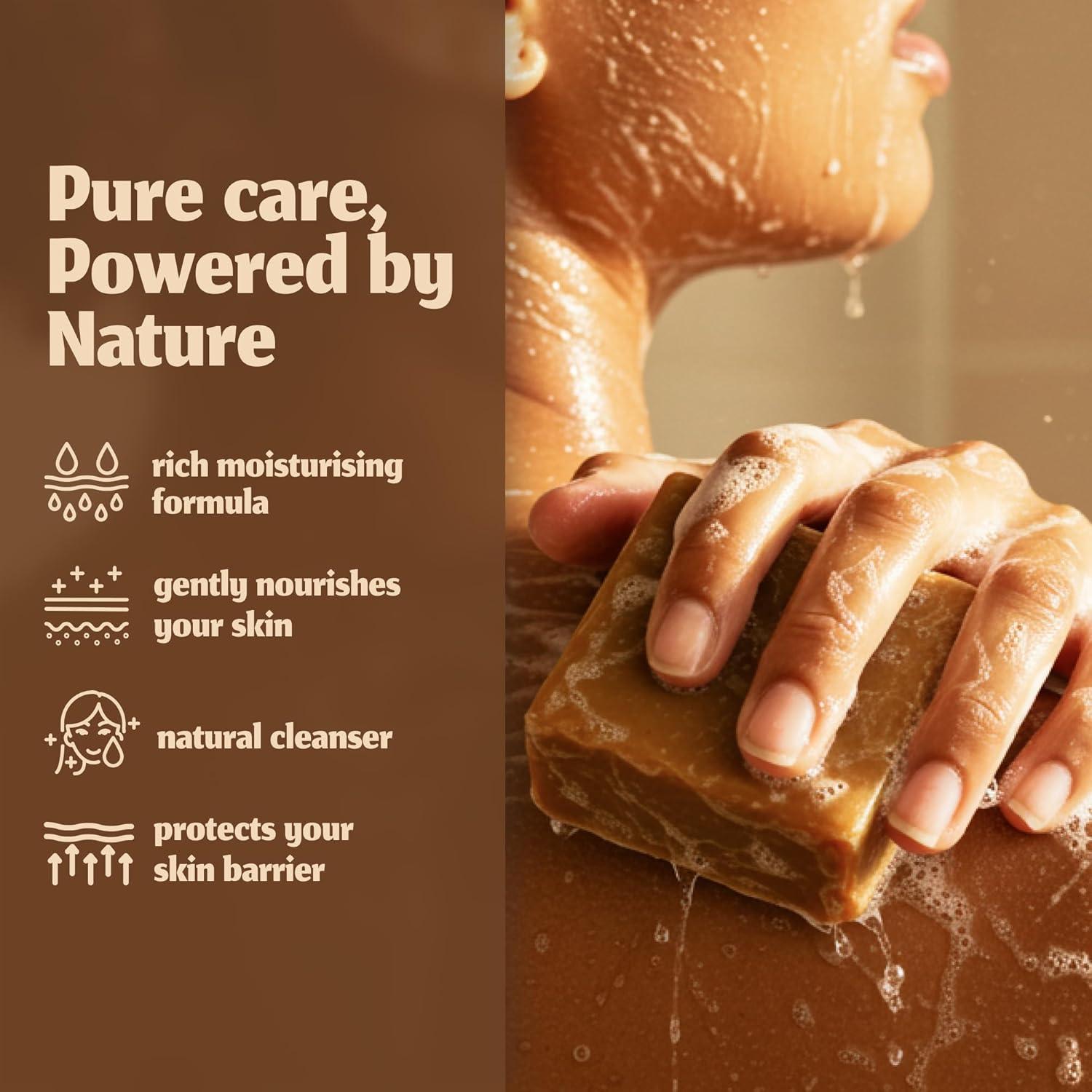 Jabón Natural de Azafrán Hekaya - 500g - Aceite de Oliva Orgánico