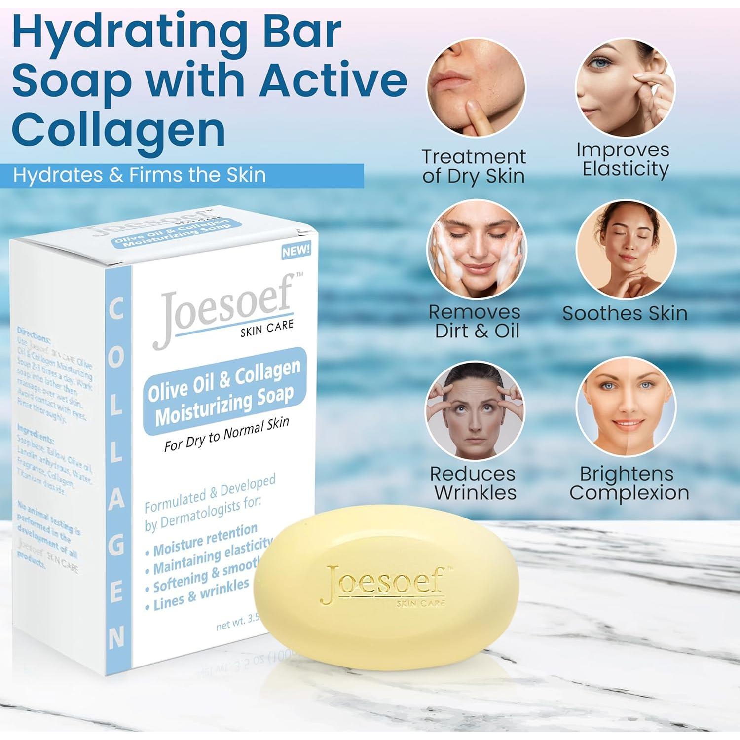 Jabón Hidratante Joesoef Skin Care Aceite de Oliva 100g