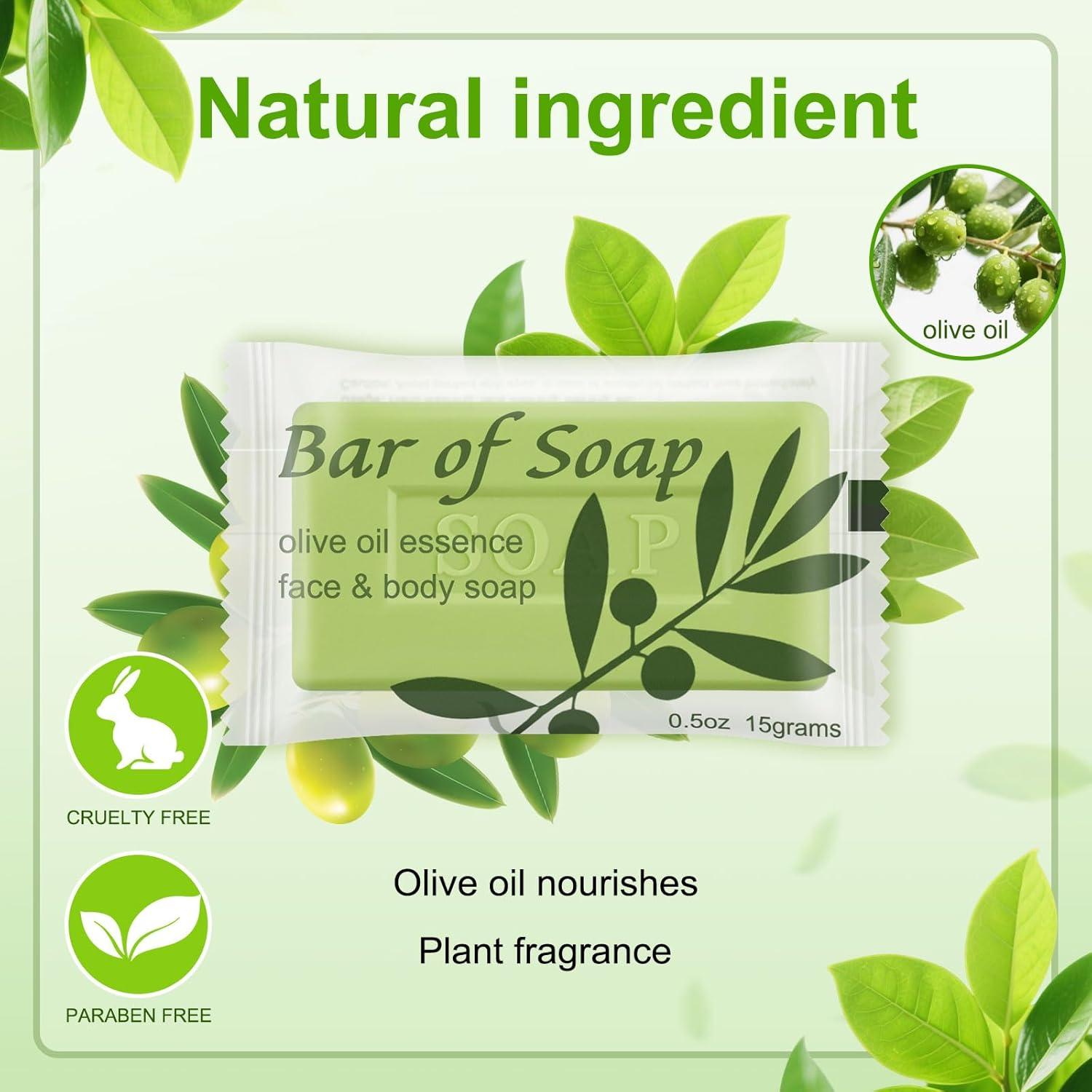 Jabón de Barra a Granel Skourvut 60 Unidades 15g Aceite de Oliva