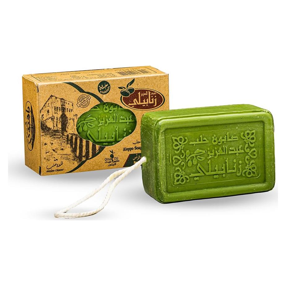 Barra de Jabón Natural Zanabili 150g Aceite de Oliva y Laurel