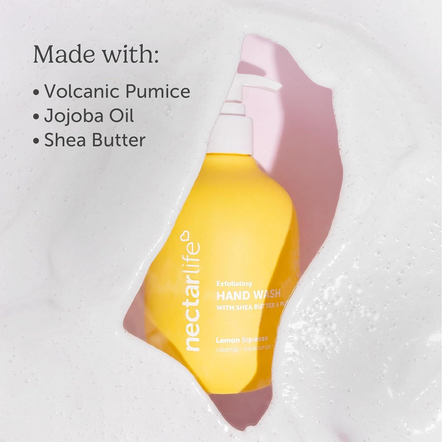 Jabón Exfoliante de Manos Nectar Life con Pómez y Karité 414g