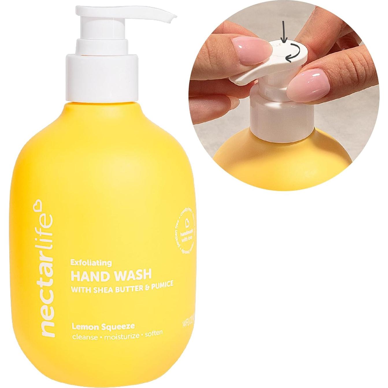 Jabón Exfoliante de Manos Nectar Life con Pómez y Karité 414g