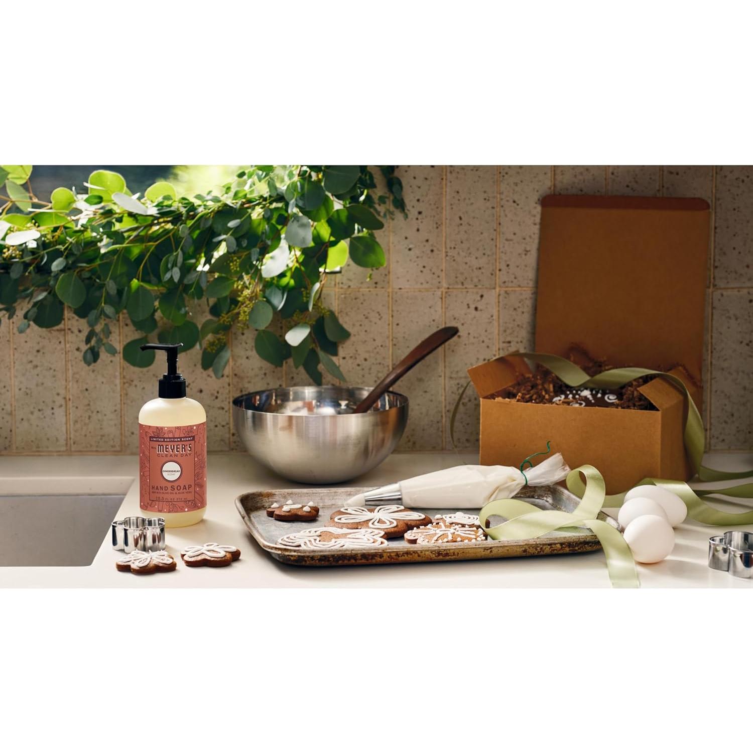 Jabón Líquido para Manos Sra. Meyer’s Pan de Jengibre 354 ml